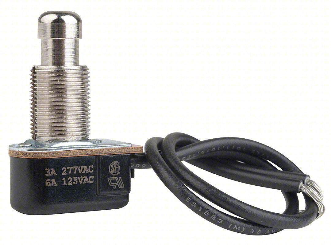 MINIATURE PUSHBUTTON SWITCH: NON-ILLUMIN