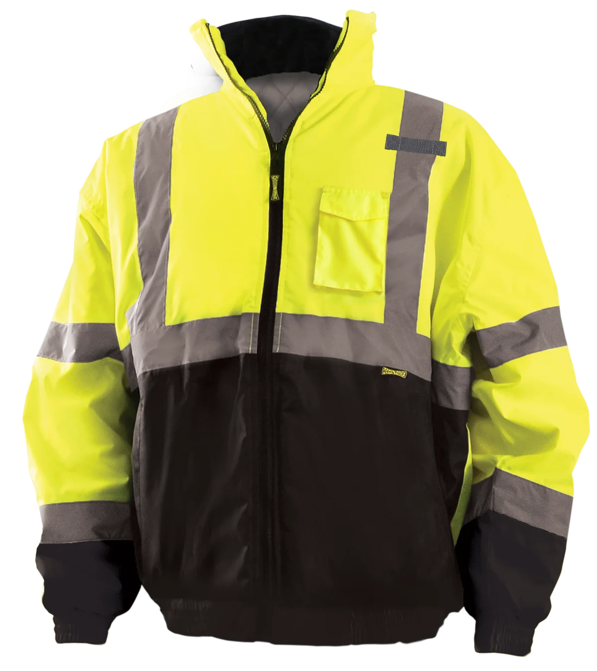 Jacket, Value Black Bottom Quilted Bomber, Class 3