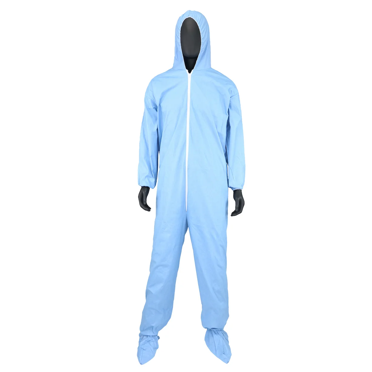Posi-Wear Flame Resistant Coverall Hood, Boot, Elastic Wrist & Ankle, 80 gsm